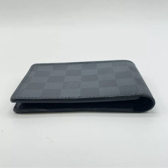 Authentic Louis Vuitton Damier Graphite Portefeuille multiple pocket W/Box - Picture 4 of 16